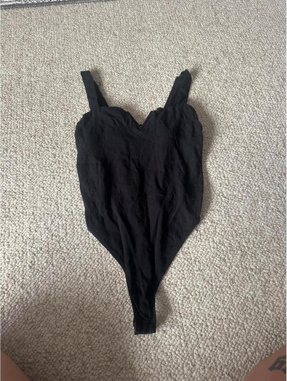 Free People black bodysuit